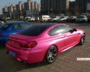 Matte Pink BMW M6