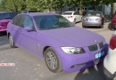Matte Purple BMW E90 3 Series Spotted in China