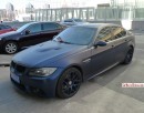 Matte Blue BMW E90 3 Series