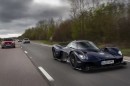 Aston Martin Valkyrie on public highway