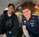 Max Verstappen and Daniel Ricciardo in Private Jet