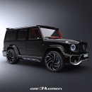 Maybach G900 Looks Like an Ultra-Luxury Mercedes G-Class in this Rendering