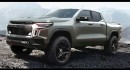 GM Design 2023 Chevrolet Colorado Trail Boss ideation sketches