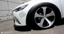 Mazda CX-3 Air Runner Lowered on Lowenhart LV5 Wheels