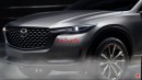 Mazda CX-70 rendering by Halo oto