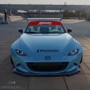 Mazda Miata "Pretty Pandem" (rendering)