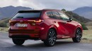 Mazda CX-40 rendering by Theottle