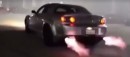 Mazda RX-8 Blowing Rings Of Fire
