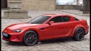 Mazda RX-8 revival rendering by TheSketchMonkey