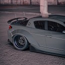Mazda RX-8 "Gray Ghost" Has Window Delete and Widebody Madness