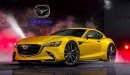 2020 Mazda RX-9 rendering by Holiday Auto