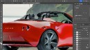 Mazda Iconic SP Miata MX-5 rendering by Theottle