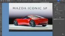 Representación del Mazda Iconic SP Miata MX-5 por Theottle