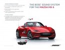 Mazda Miata MX-5 Bose Audio System