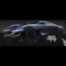 Mazda Thesis: DX-Vision Sport Crossover rendering by iamtiffanyang