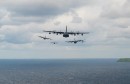 MC-130J Commando IIs in flight of the flock