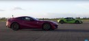McLaren 600LT Steps up to Ferrari 812 Superfast, Can a Twin-Turbo V8 Win Against a NA V12?