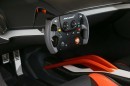 McLaren 675LT Concept Built with JVCKenwood: P1 GTR steering wheel