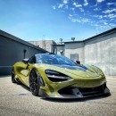 McLaren 720S "Carbon Olive" Has 1,000 HP and Body Kit