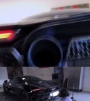 McLaren 720S with custom exhaust spits fire