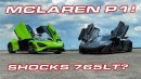 McLaren P1 Vs McLaren 765LT drag races