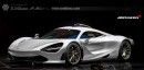 McLaren BP23 Hyper-GT rendering by Evren Milano / E. Milano