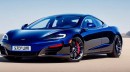 McLaren EV Sedan Tesla CGI mashup by automotive.diffusion