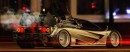 McLaren F1 GTR “Back to the Future” rendering by jonsibal