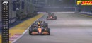 Lando Norris in 4th Place at the Singapore GP