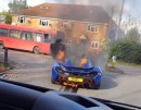 McLaren P1 Catches Fire in the UK