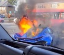 McLaren P1 Catches Fire in the UK