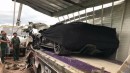 McLaren P1 Ruined by Transport Truck Crash in Cambodia