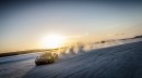 McLaren P1 testing at the Arctic Circle