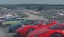 IndyCar race filmed with Super 8 camera
