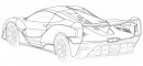McLaren Sabre patent image