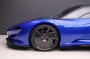 2020 McLaren Speedtail in Burton Blue