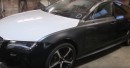 Mechanic Hammers and Welds Audi RS7 Wreck Back into Shape