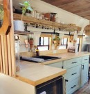 Ford Econoline mobile home kitchen