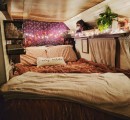 Ford Econoline mobile home bedroom