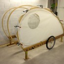 Foldavan remains the world's lightest, most compact and creative bike trailers ever - and it's DIY, too