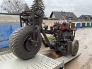 Kleine Johanna, the heaviest rideable bicycle in the world was entirely made from scrap