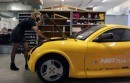 Luca is an electric vehicle built from scratch, entirely with waste, by a group of Dutch students