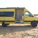 Spanish villa-inspired DIY camper van conversion
