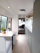 2002 Toyota Coaster converted into beautiful home on wheels