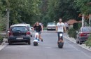 Scooterson in action