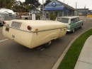 The 1954 Hille Ranger is considered the first modern pop-up camper trailer, is a very rare and valuable collectible