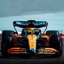 McLaren 2022 Formula 1 car with tweaked livery