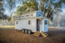 Completed in 2016, Tiffany is a very cozy and gorgeous custom tiny house