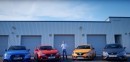 Megane RS All-Wheel Steering Gets Frisky in Fifth Gear Hot Hatch Shootout