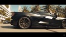 C8 Chevy Corvette featured in Vice City Vette GTA-style footage by SchwaaFilms